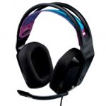 Diadema Logitech G335 Black, Alambrico, 3.5mm, PC / PS5 / Xbox X|S / Nintendo Switch / Mobile Devices - 981-000977
