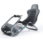 Simulador Playseat Trophy | Cabina de simulacion de carreras Logitech G Edition | Totalmente ajustable | Compatible con todos los volantes Direct Drive | Ligero y robusto | Comodidad absoluta | ActiFit