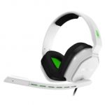 Diadema Astro A10, Blanco-Verde, Alambrico, 3.5mm / Xbox Serie X|S / PS5 / PC / MAC (Logitech) - 939-001851