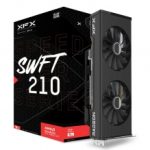 Tarjeta de video AMD Radeon XFX Speedster SWFT 210 RX 7800 XT, 16GB GDDR6, Negro - RX-78TSWFTFP