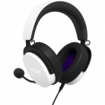 Diadema NZXT Relay White, Hi-Res Audio, Blanco, microfono, Jack 3.5mm - AP-WCB40-W2