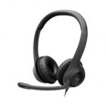 Diadema Logitech H390 Negro, Alambrico, USB, PC - 981-000060