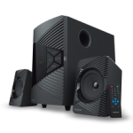 Bocinas Creative SBS E2500, 2.1 Canales, 60W Pico, Bluetooth 5.0, USB, Entrada Auxiliar, Radio FM, con Control Remoto - 51MF0485AA001