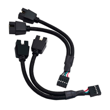 Cable Divisor USB 2.0 Interno de 9 Pines COMeap, 1x a 2x Headers