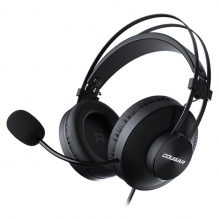 Diadema Cougar Immersa Essential Negro, Alambrico, 3.5mm, PC, PS4, Xbox One, Switch, Mobile, Stereo, 3H350P40B.0001