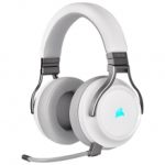 Diadema Corsair Virtuoso Blanco Wireless RGB, Inalambrico, 7.1 Surround / USB / USB-C / 3.5mm / PC / Nintendo Switch / Xbox / PS5 - CA-9011186-NA