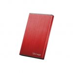 Enclosure Gabinete Externo Vorago HDD-201-RD, para SSD & HDD 2.5", USB 3.0, Color Rojo - HDD-201-RD