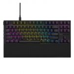 Teclado Mecanico Modular NZXT Function Tenkeyless Negro, Switches Gateron Red, RGB, Hot Swap, USB C, Ingles - KB-1TKUS-BR
