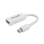 Adaptador Mini DisplayPort a HDMI Manhattan, Blanco - 322461