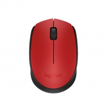 Mouse Logitech M170 Rojo, Inalambrico, 3 Botones, 1,000 DPI - 910-004941