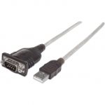 Cable USB-A a Serial Manhattan, 1.8m - 205153