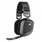 Diadema Corsair HS80 RGB USB Negros / Alambrico / USB / PC / Mac / 7.1 Surround - CA-9011237-NA