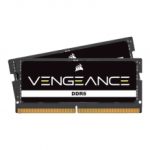 Memoria RAM Corsair Vengeance, 96GB, 2x48GB, DDR5, 4800MHz, CL40, SODIMM - CMSX96GX5M2A4800C40