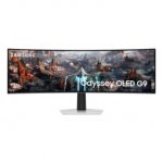 Monitor Gamer Samsung Odyssey OLED G9 49" Curvo, 5120 x 1440, 240Hz, 0.03ms, OLED, HDR True Black 400, DQHD, AMD FreeSync Premium Pro, Nvidia G-Sync Compatible - LS49CG932SNXZA