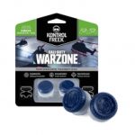 KontrolFreek - Call of Duty: Warzone - para Xbox One y Series X|S | Performance Thumbsticks | 2 Alturas Elevadas, Precision Maxima | Azul/Gris