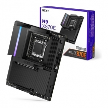 Tarjeta Madre NZXT N9 X870E, ATX, AMD AM5, DDR5 8000+ MHz, 4x M.2 (1x PCIe 5.0, 3x PCIe 4.0), PCIe 5.0, Wi-Fi 7, USB 4.0, RGB - N9-X87XT-B1