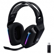 Diadema Logitech G733 Lightspeed Inalambrico Negro, RGB Lightsync, USB, PC, PS4, 7.1 Surround - 981-000863