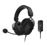 Diadema HyperX Cloud Alpha S Blackout, Alambrico, USB, 3.5mm, PC, PS4, Stereo, 7.1 Surround, HX-HSCAS-BK/WW