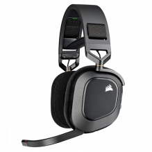 Diadema Corsair HS80, RGB, Inalambrico, PC, PS5, Negro - CA-9011235-NA