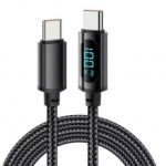 Cable USB-C Jeswo, 2m, Negro - X003KCVY0B
