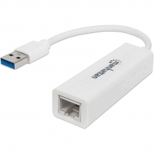 Adaptador de Red USB 3.2 Manhattan, 10/100/1000 Mbps - 506847
