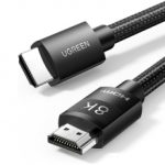 Cable HDMI 2.1 UGREEN, 1m, 8K@60Hz / 4K@120Hz, Nylon - 40180