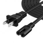 Cable de Alimentacion Erjiro, 2 Clavijas - B0CHY42SFS
