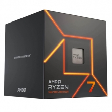Procesador AMD Ryzen 7 7700, 8 Cores, 16 Threads, 3.8GHz Base, 5.3GHz Max, Socket AM5, Radeon Graphics - 100-100000592BOX