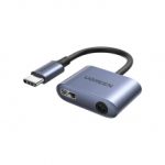 Adaptador USB-C a Jack 3.5mm con Carga Rapida 60W UGREEN - 60164