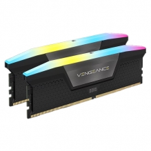 Memoria RAM Corsair Vengeance RGB, 48GB, 2x24GB, DDR5, 6000MHz, CL36, Negro - CMH48GX5M2E6000C36