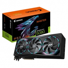 Tarjeta de video Nvidia Gigabyte GeForce RTX 5080 Aorus Master, 16GB GDDR7, PCI Express 5.0 - GV-N5080AORUS M-16GD