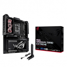 Tarjeta Madre Asus Rog Maximus Z890 Extreme, ATX. LGA1851, DDR5 8800Mhz, x6 M.2, Wifi, Bluetooth