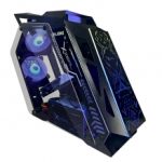 Gabinete Xzeal IR02, Micro-ATX, Cristal Templado, 4x Ventiladores ARGB, Negro - XZGAIRRGBB