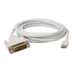 Cable Mini DisplayPort a DVI, 1.8m, Blanco - C01
