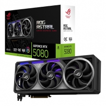 Tarjeta de video Nvidia ASUS GeForce RTX 5080 ROG Astral OC, 16GB GDDR7, PCI Express 5.0 - ROG-ASTRAL-RTX5080-O16G-GAMING