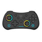Control Inalambrico Balam Rush Kontrol Pocket G555, Bluetooth 5.0 / USB-C, Multiplataforma, Compatible Nintendo Switch, RGB, Negro - BR-942553