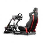 Simulador GTTrack | Cabina de simulacion de carreras Next Level Racing | Totalmente ajustable |  Ligero y robusto | Comodidad absoluta