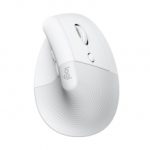 Mouse Logitech Lift | Ergonomico | Inalambrico | Blanco | 6 Botones - 910-006469