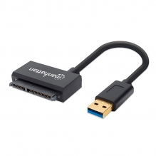 Adaptador USB 3.0 a SATA 2.5" Manhattan, SuperSpeed USB 3.2 Gen 1 - 130424