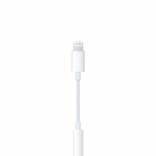 Apple Adaptador de Lightning a entrada de 3.5 mm para audifonos - MMX62AM/A