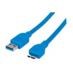 Cable USB 3.2 Micro-B Manhattan, 2m - 325424
