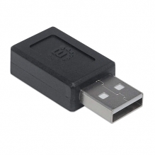 Adaptador USB 2.0 Manhattan de USB-C a USB-A - 354653