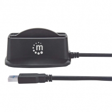 Base de Conexion Manhattan, Dual USB 3.0 y SATA 2.5" - 151955