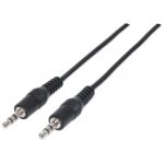 Cable de Audio Estereo Manhattan, 3.5mm, Macho a Macho - 334594