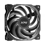Ventilador XPG Vento, Negro, 120mm - VENTO120-BKCWW