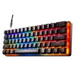 Teclado Gamer Mecanico Steelseries Apex Pro Mini, Switches OmniPoint 2,0, Switches Magneticos, Alambrico, Iluminacion LED RGB, Ingles - Apex-Pro-Mini