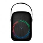 Bocina Karaoke Vorago KSP-455, Negro, 6.5", Bluetooth, 1 Microfono Inalambrico, 40w, RGB - KSP-455