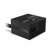 Fuente de Poder NZXT C750, 80 PLUS Bronze, Semi Modular, 24-pin ATX, 750W - PA-7B1BB-US