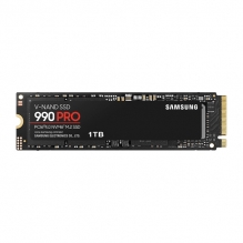 Unidad de Estado Solido SSD Samsung 990 PRO, 1TB, M.2 2280, PCI Express 4.0 x4 NVMe, Lectura 7450MB/s, Escritura 6900MB/s, sin Disipador - MZ-V9P1T0B