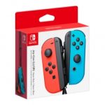 Controles Joy-Con Izquierdo y Derecho para Nintendo Switch, color Rojo/Azul Neon - Standard Edition - HACAJAEAA